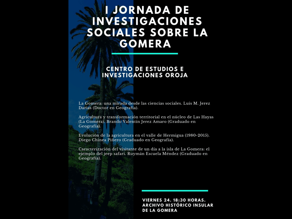 Blog. I Jornadas Investigaciones Sociales. CEI Oroja